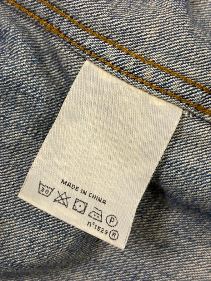 2010s Ralph Lauren Blue & Red Denim American Flag Denim Jacket FhoPqCd 11