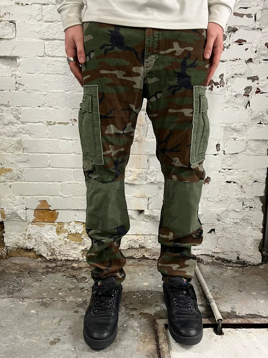 Ralph Lauren Denim & Supply Corduroy Camo Cargo Pants sDFdzJR 1