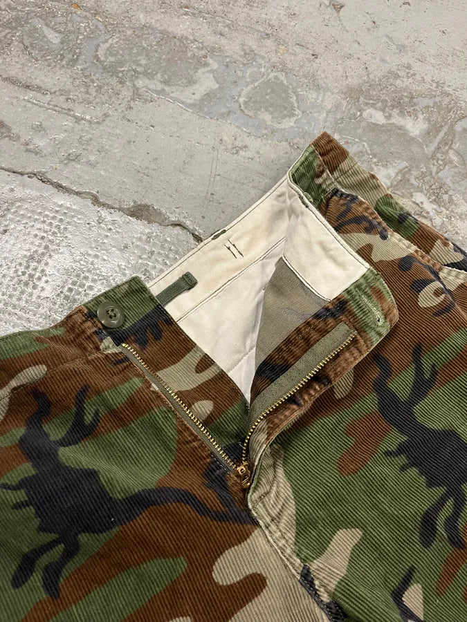 Ralph Lauren Denim & Supply Corduroy Camo Cargo Pants sDFdzJR 10