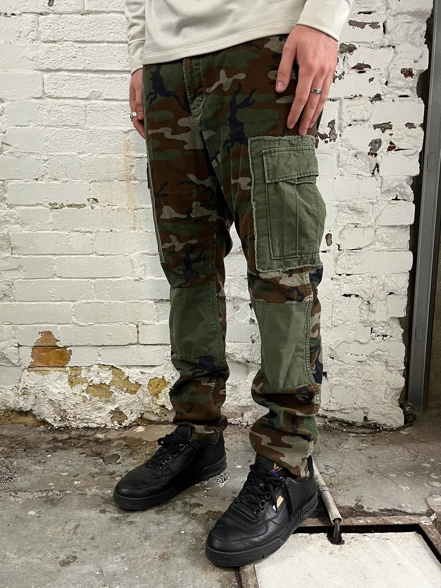 Ralph Lauren Denim & Supply Corduroy Camo Cargo Pants sDFdzJR 2