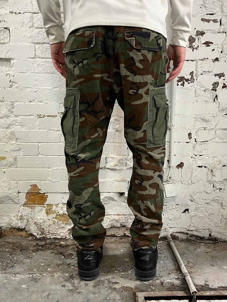 Ralph Lauren Denim & Supply Corduroy Camo Cargo Pants sDFdzJR 3