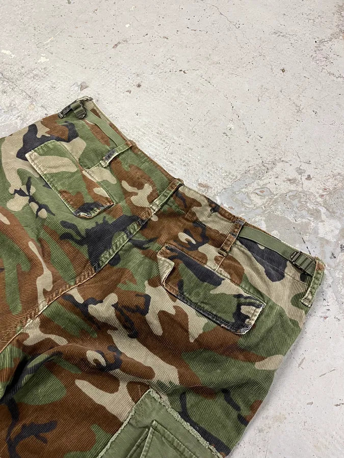 Ralph Lauren Denim & Supply Corduroy Camo Cargo Pants sDFdzJR 8