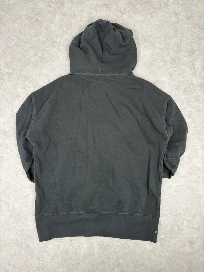 Ralph Lauren Denim & Supply Destroyed USA Flag Black Hoodie aOUsXna 5