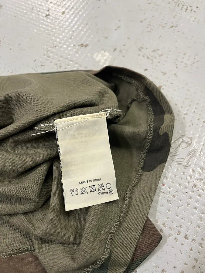 Ralph Lauren Denim & Supply Destroyed USA Flag Eagle Camo T-Shirt fJNROMP 8