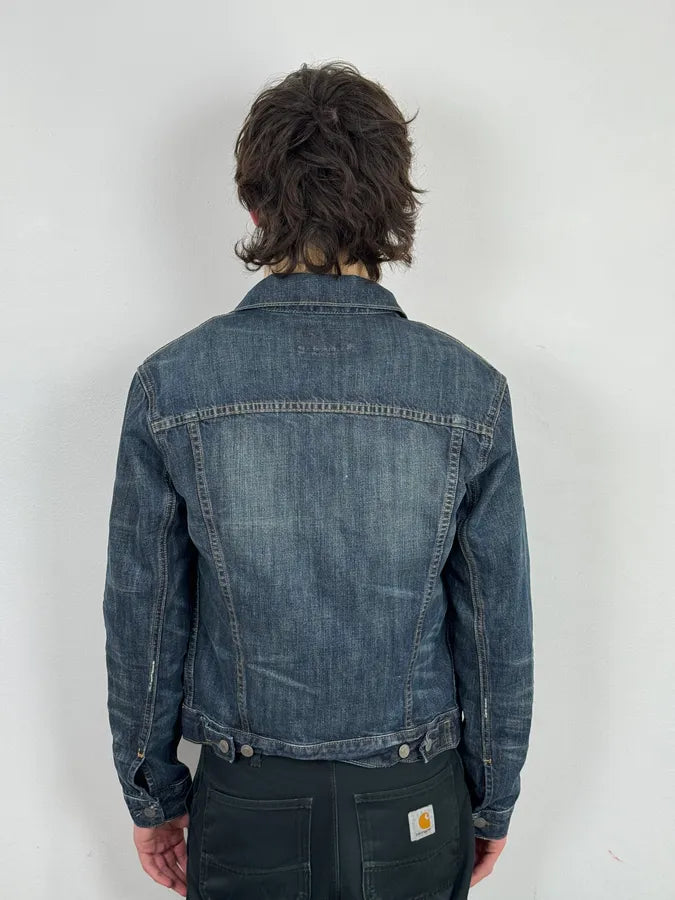 Ralph Lauren Denim & Supply Faded Blue Denim Trucker Jacket rdAvdvz 2