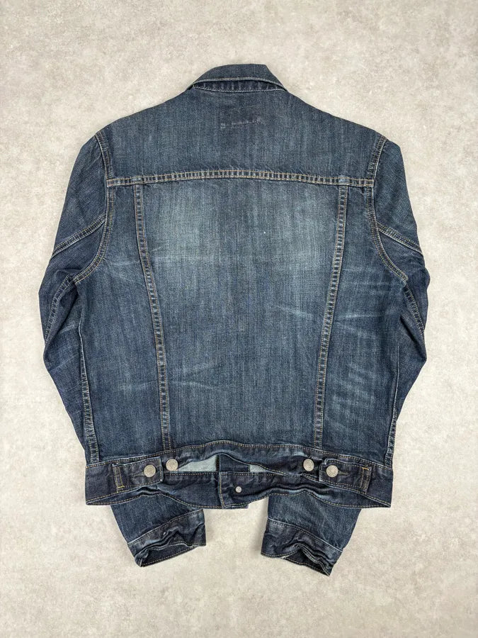 Ralph Lauren Denim & Supply Faded Blue Denim Trucker Jacket rdAvdvz 6