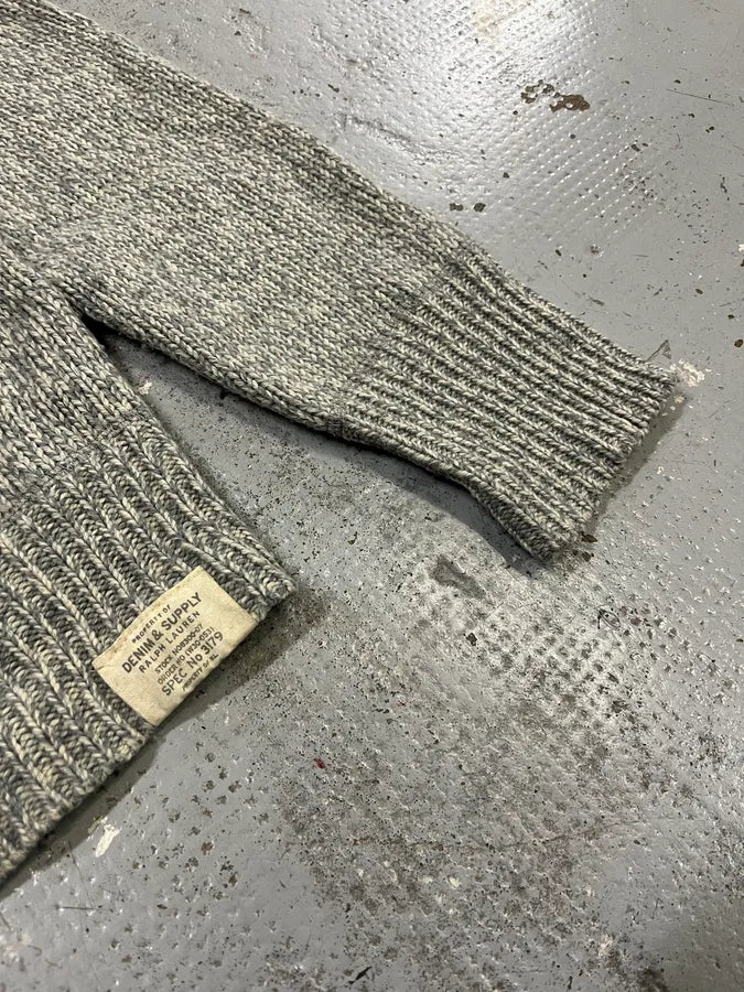 Ralph Lauren Denim & Supply Grey Blend Hoodie LHbTzaP 5