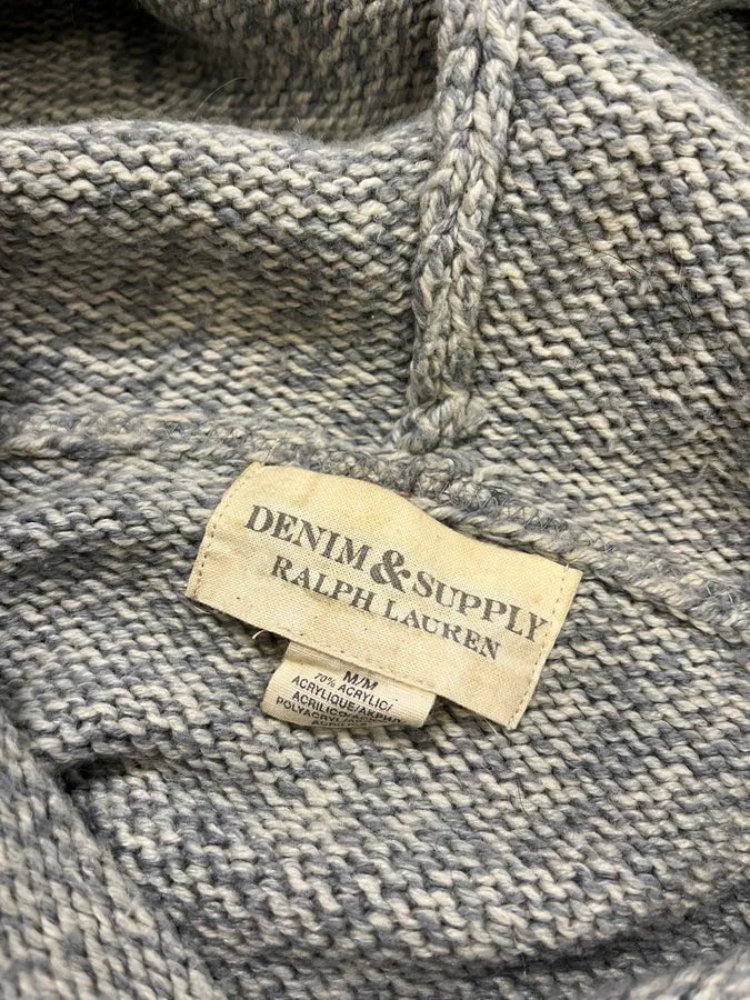 Ralph Lauren Denim & Supply Grey Blend Hoodie LHbTzaP 6