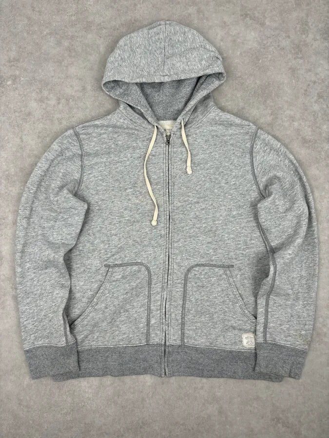 Ralph Lauren Denim & Supply Grey American Flag Zip-up Hoodie YEQWGqF 1