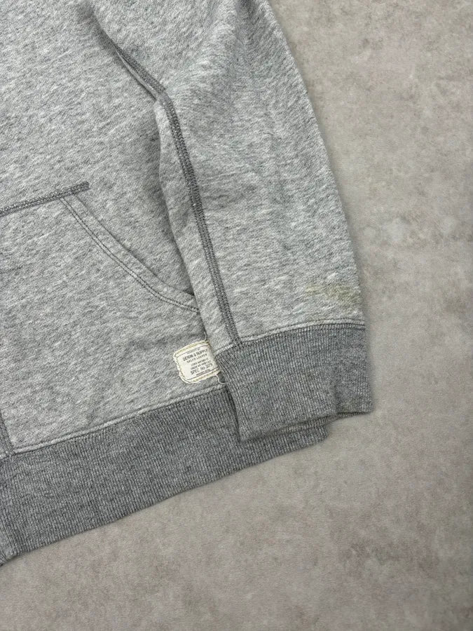 Ralph Lauren Denim & Supply Grey American Flag Zip-up Hoodie YEQWGqF 7
