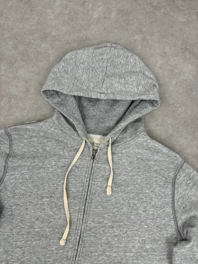 Ralph Lauren Denim & Supply Grey American Flag Zip-up Hoodie YEQWGqF 4