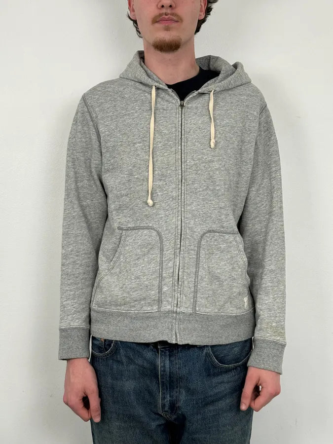Ralph Lauren Denim & Supply Grey American Flag Zip-up Hoodie YEQWGqF 2