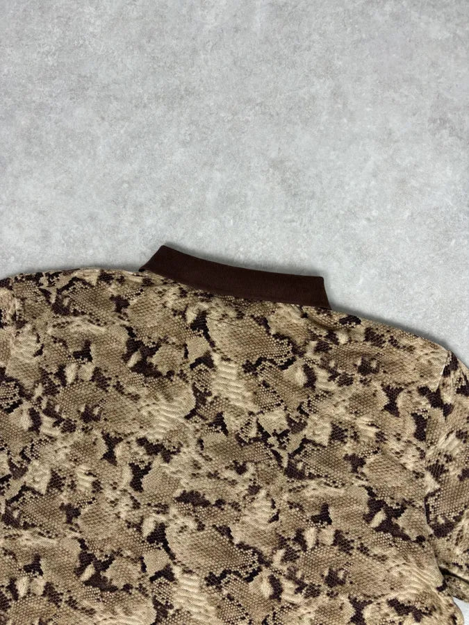 2010s Ralph Lauren Denim & Supply Khaki Snake Effect Polo itnKTpv 5