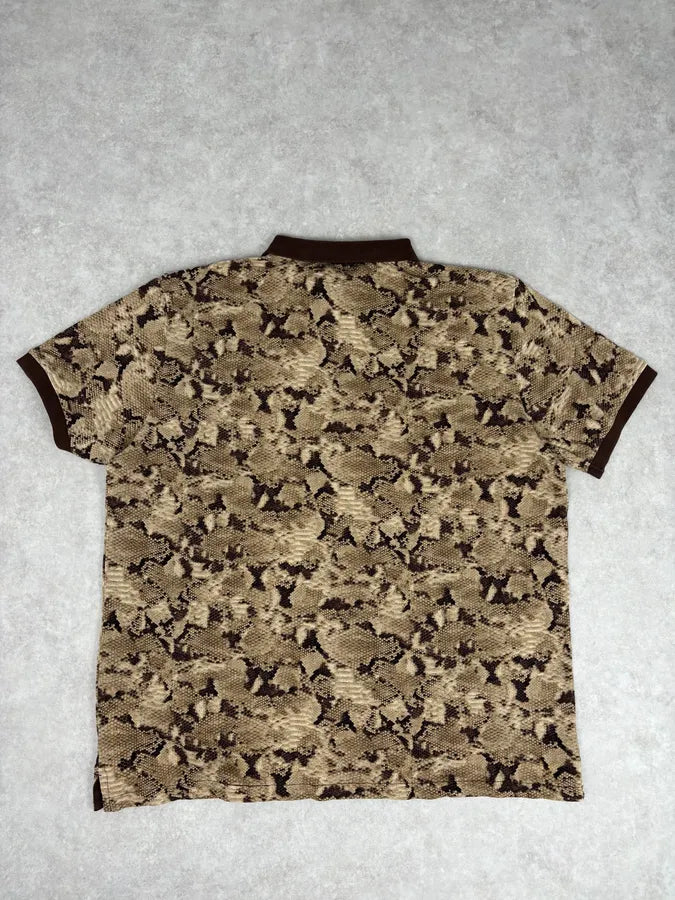 2010s Ralph Lauren Denim & Supply Khaki Snake Effect Polo itnKTpv 4