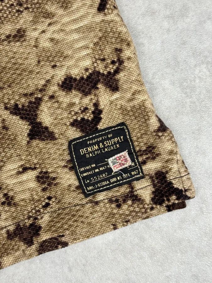 2010s Ralph Lauren Denim & Supply Khaki Snake Effect Polo itnKTpv 7