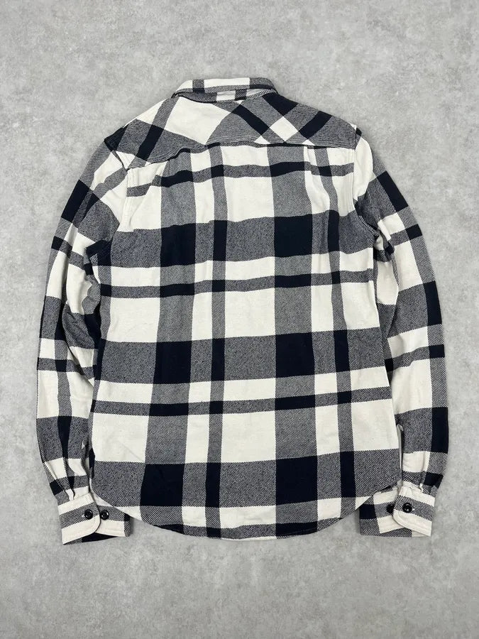 Ralph Lauren Denim & Supply Tartan Black & White Shirt aluaswG 6