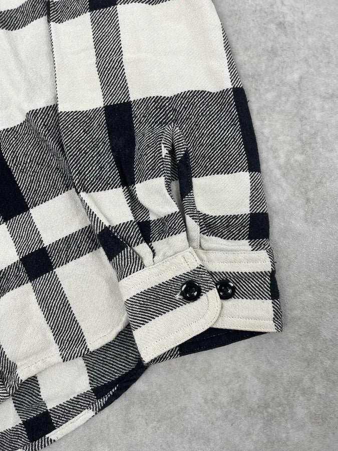 Ralph Lauren Denim & Supply Tartan Black & White Shirt aluaswG 8