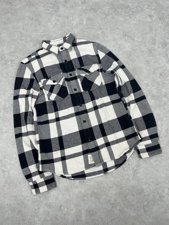 Ralph Lauren Denim & Supply Tartan Black & White Shirt aluaswG 3