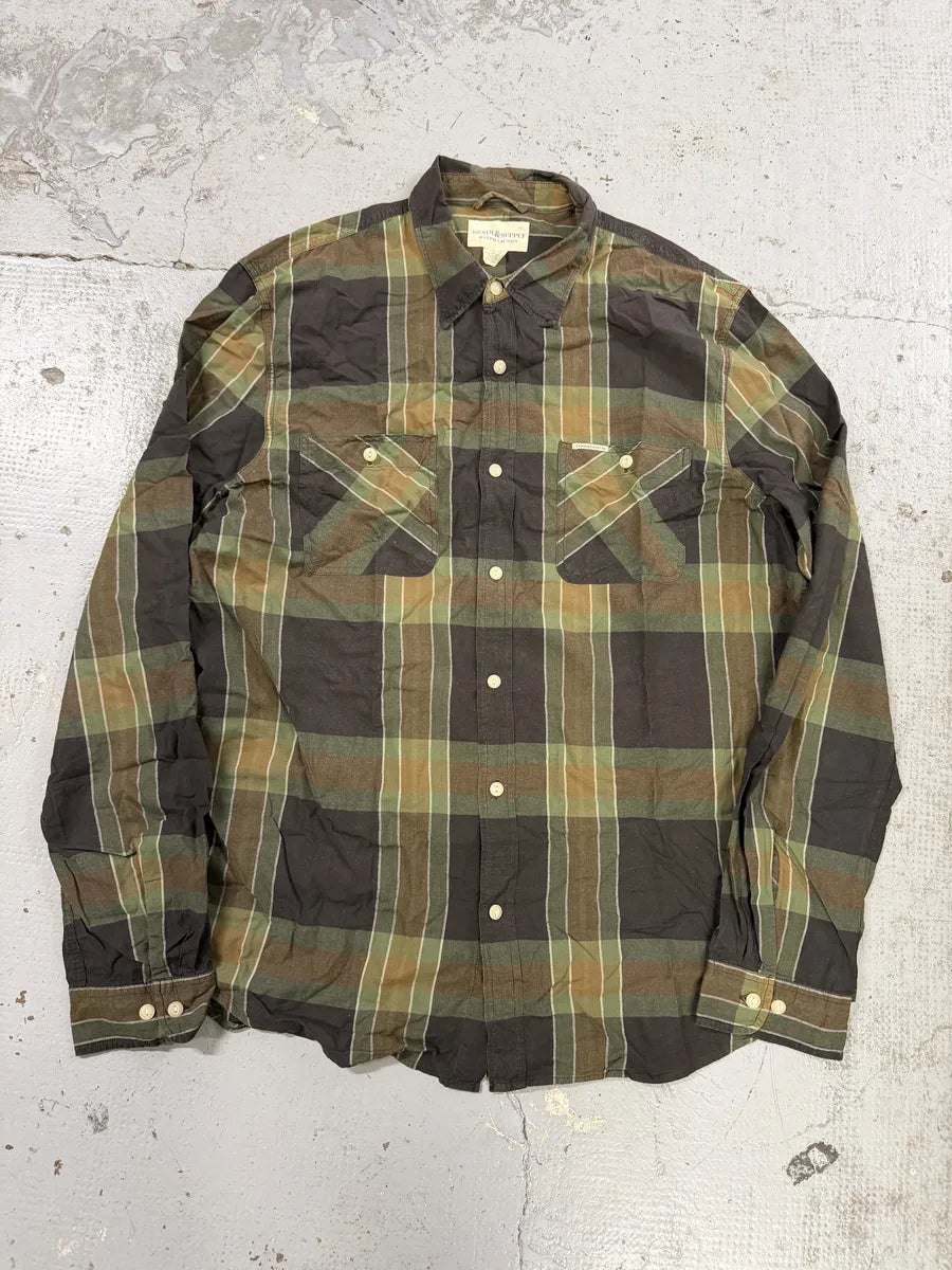 Ralph Lauren Denim & Supply Tartan Green Shirt nEKqDPb 0