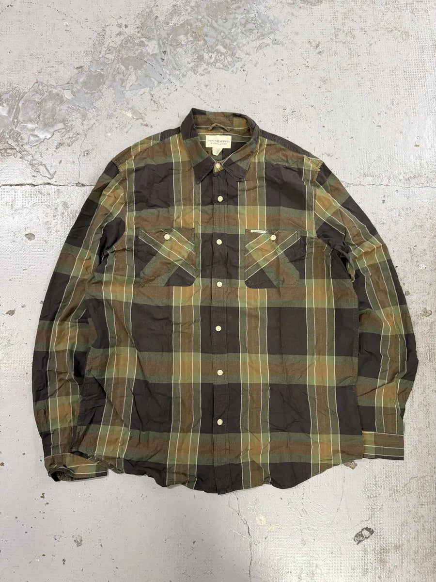 Ralph Lauren Denim & Supply Tartan Green Shirt nEKqDPb 4