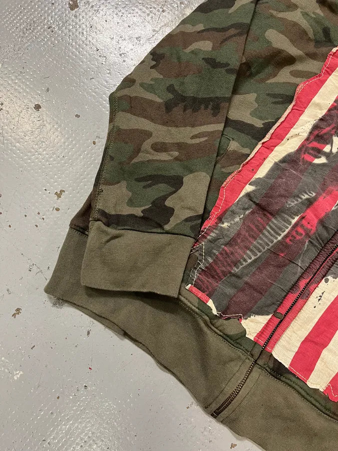 Ralph Lauren Denim USA Flag Camo Hoodie OsrgBLB 5