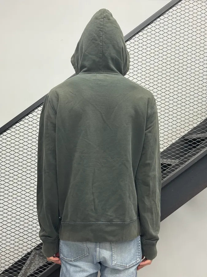 2010s Ralph Lauren Faded Khaki USA Faded Flag Hoodie avLghap 2