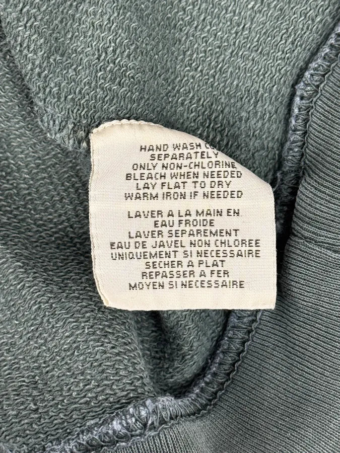 AW2012 Ralph Lauren Green Faded Iroquois Portrait Hoodie HLVSGHp 10