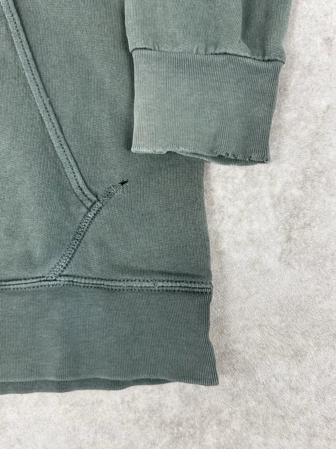 AW2012 Ralph Lauren Green Faded Iroquois Portrait Hoodie HLVSGHp 7