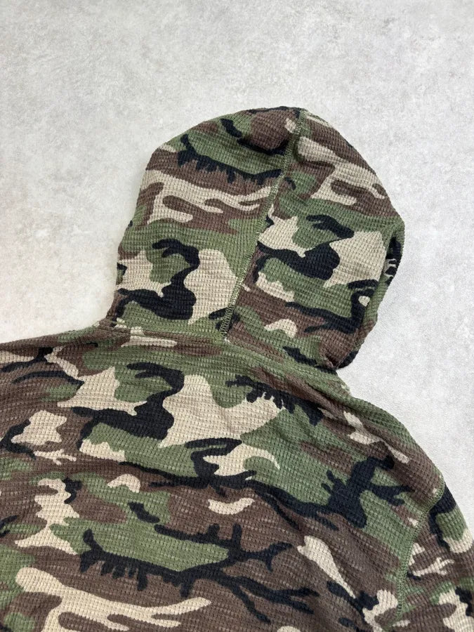 Ralph Lauren Khaki Camo Henley Hoodie SKvAPmt 5