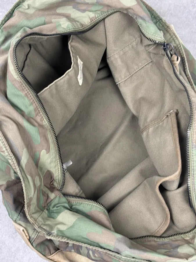Ralph Lauren Khaki Camouflage Canvas Tote Bag XcMTjCN 14