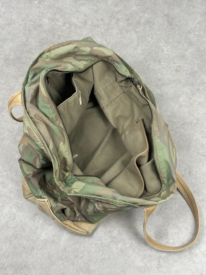 Ralph Lauren Khaki Camouflage Canvas Tote Bag XcMTjCN 13