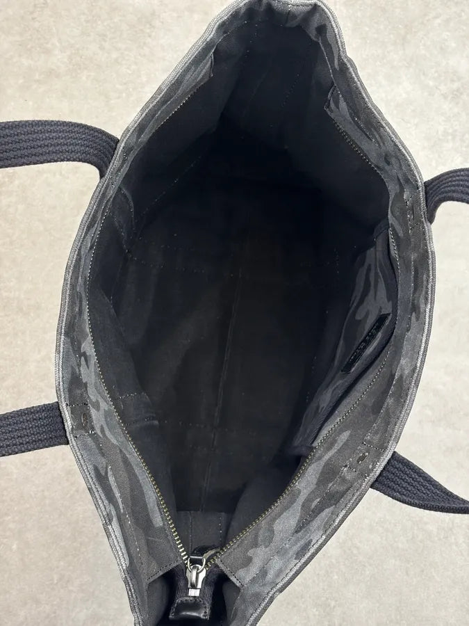 Ralph Lauren Dark Grey Canvas Camouflage Polo Tote Bag oPkrgVp 13