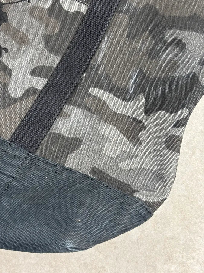 Ralph Lauren Dark Grey Canvas Camouflage Polo Tote Bag oPkrgVp 5