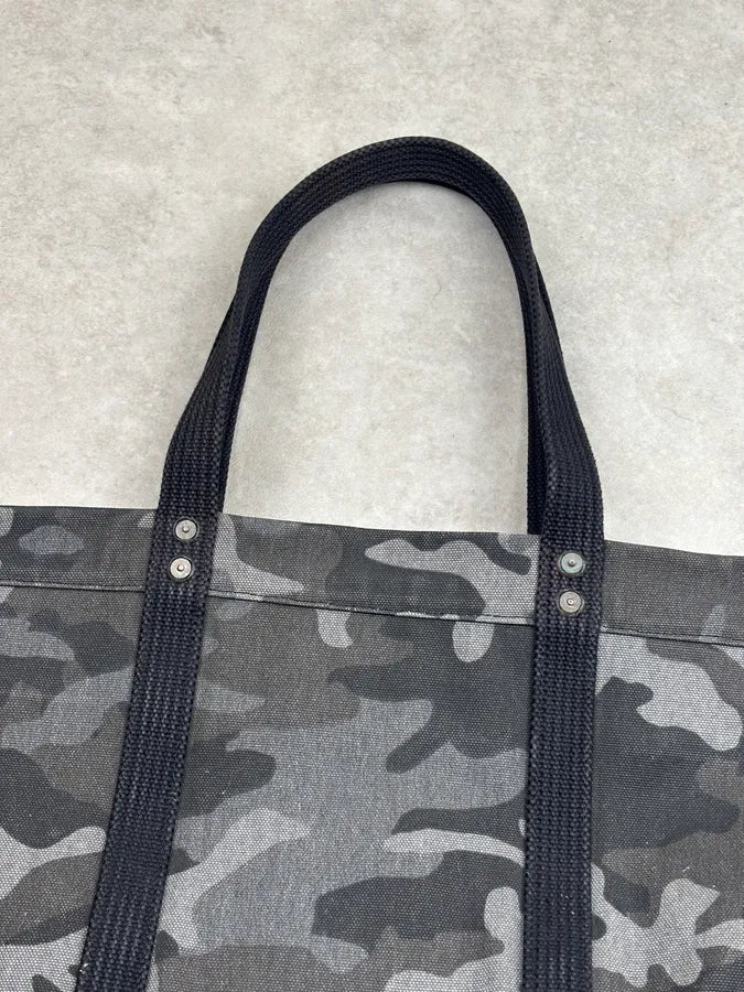 Ralph Lauren Dark Grey Canvas Camouflage Polo Tote Bag oPkrgVp 8