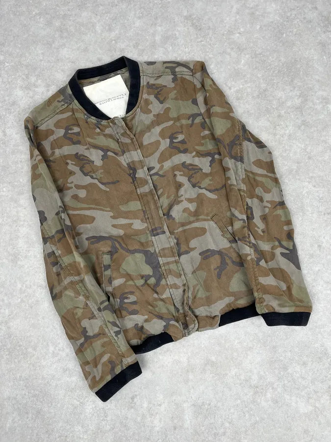 2010s Ralph Lauren Khaki Military Green Camo Light Jacket HFnpTPf 3