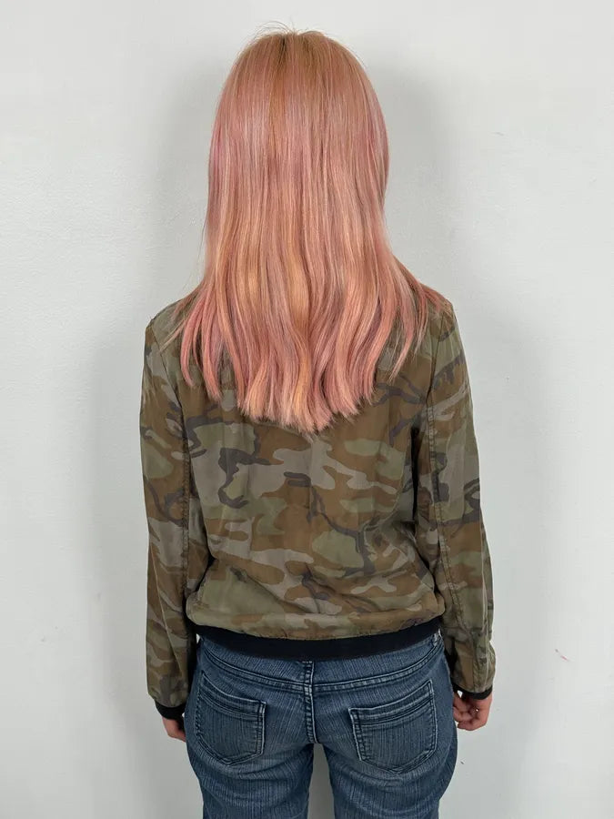 2010s Ralph Lauren Khaki Military Green Camo Light Jacket HFnpTPf 1