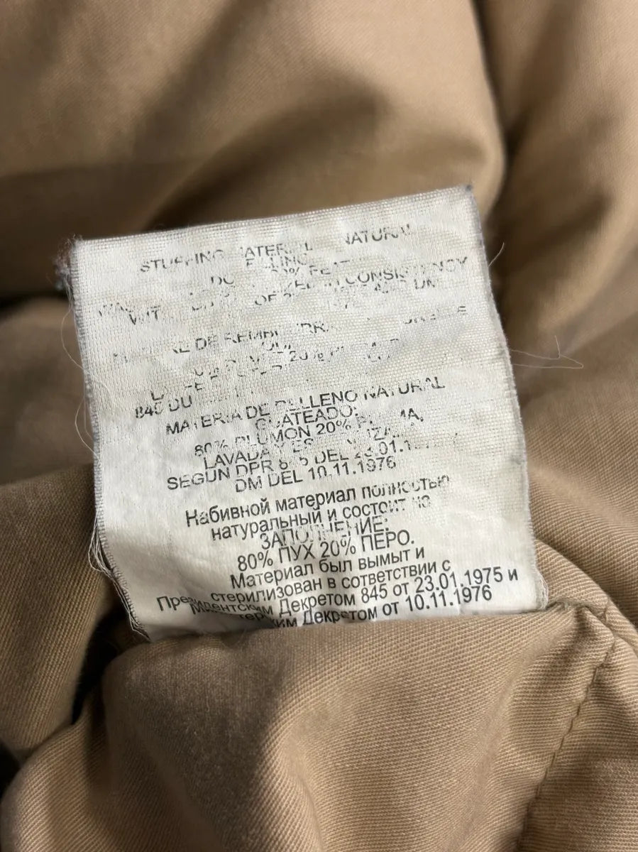 AW2012 Ralph Lauren Khaki Green Flags Long Cargo Parka Coat miphUsz 12