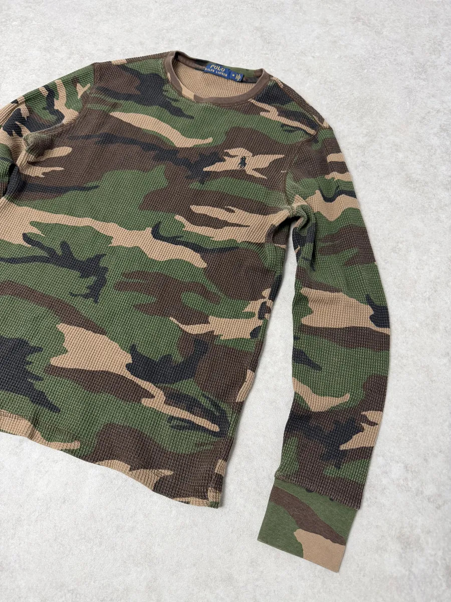 Ralph Lauren Military Camo Green Termal Longsleeve lpMchJC 4