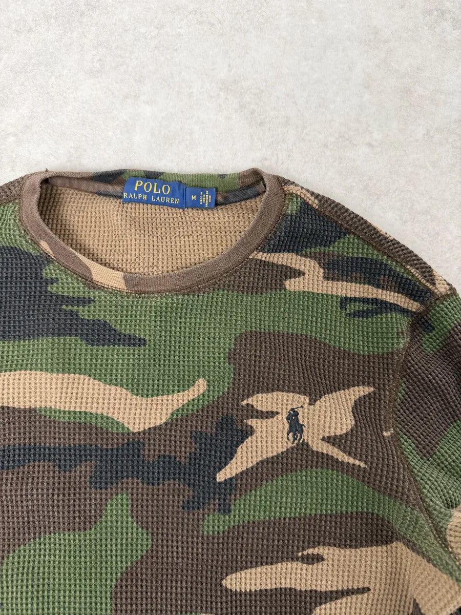 Ralph Lauren Military Camo Green Termal Longsleeve lpMchJC 5