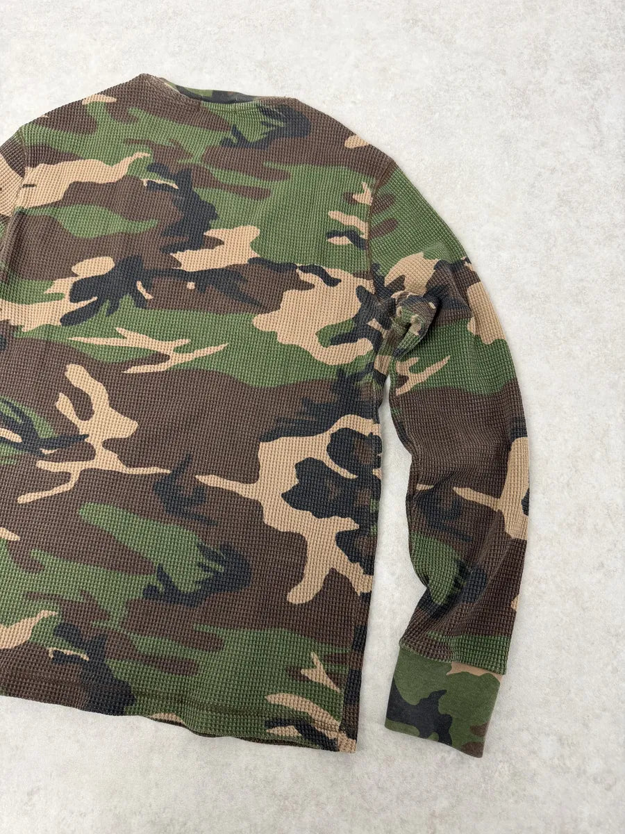 Ralph Lauren Military Camo Green Termal Longsleeve lpMchJC 7