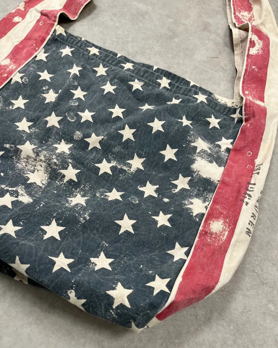 Ralph Lauren Navy & Red American Flag Totebag MYGlcHh 5