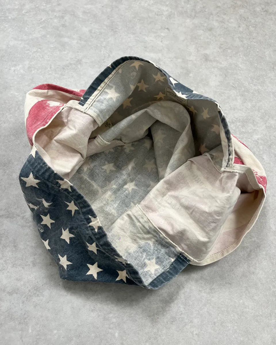 Ralph Lauren Navy & Red American Flag Totebag MYGlcHh 7