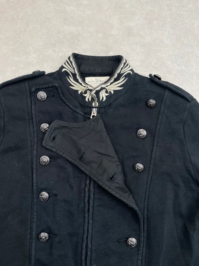 2010s Ralph Lauren Navy Double-Breasted Sweater  nMfwDxF 4