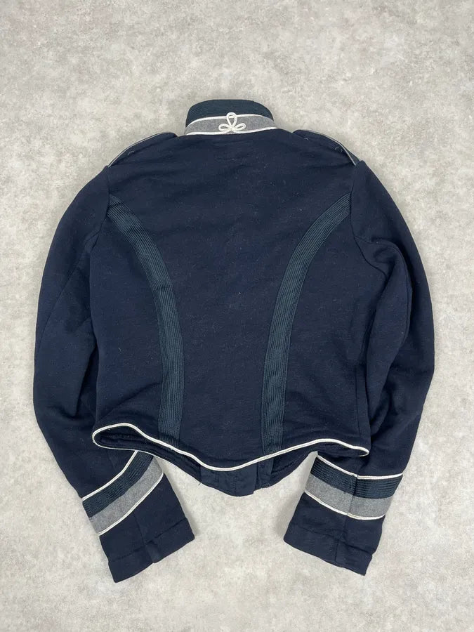 2010s Ralph Lauren Navy Embellished Buttoned Officer Jacket kfYFunm 4