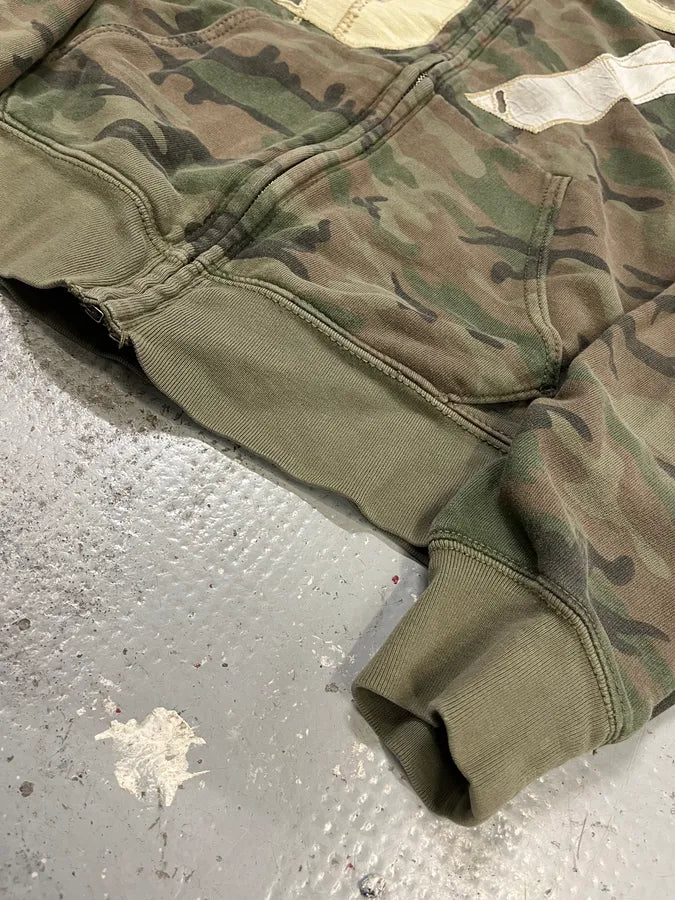 Ralph Lauren Number Patch Olive Camo Hoodie KsvFXKO 6