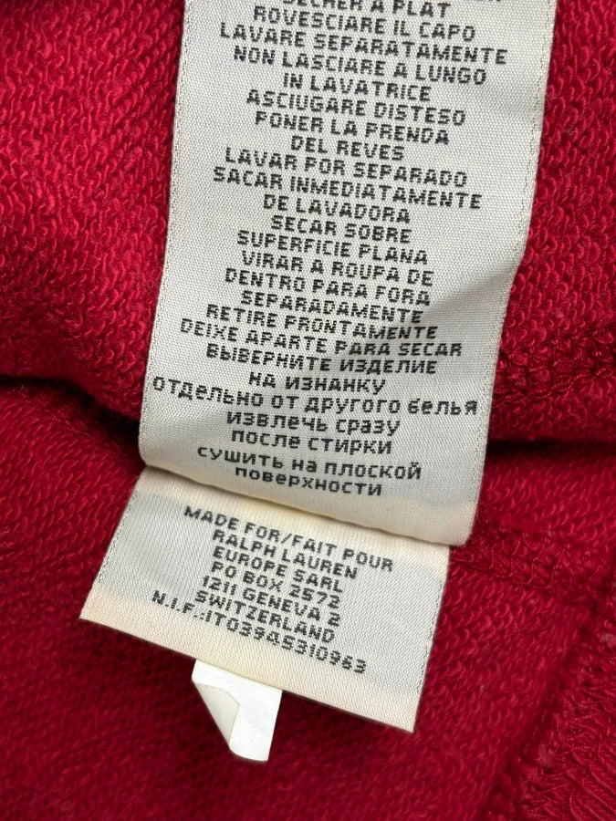 2010s Ralph Lauren Red USA Flag Zip-up Hoodie wTZUYhD 8