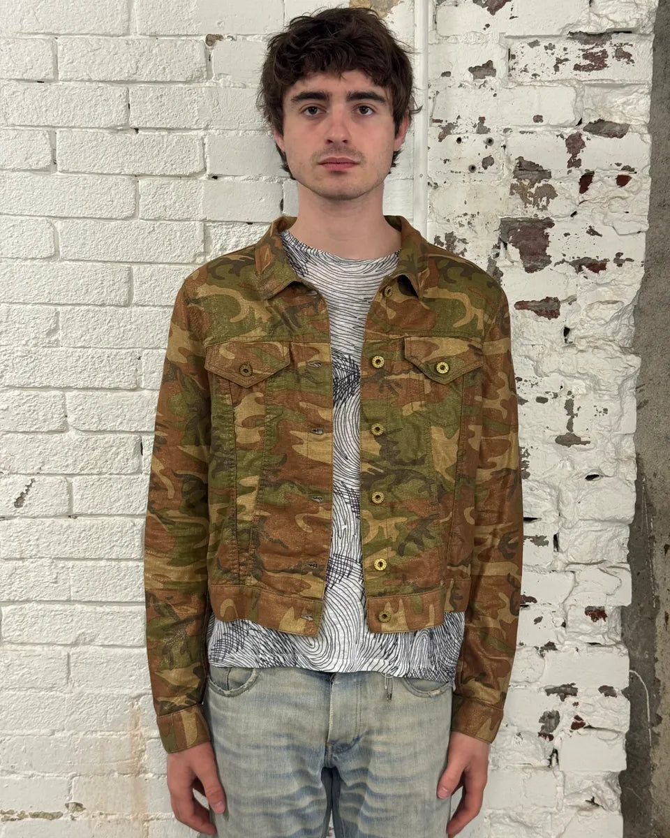 Ralph Lauren Shiny Camo Tucker Jacket bNyfOSi 2