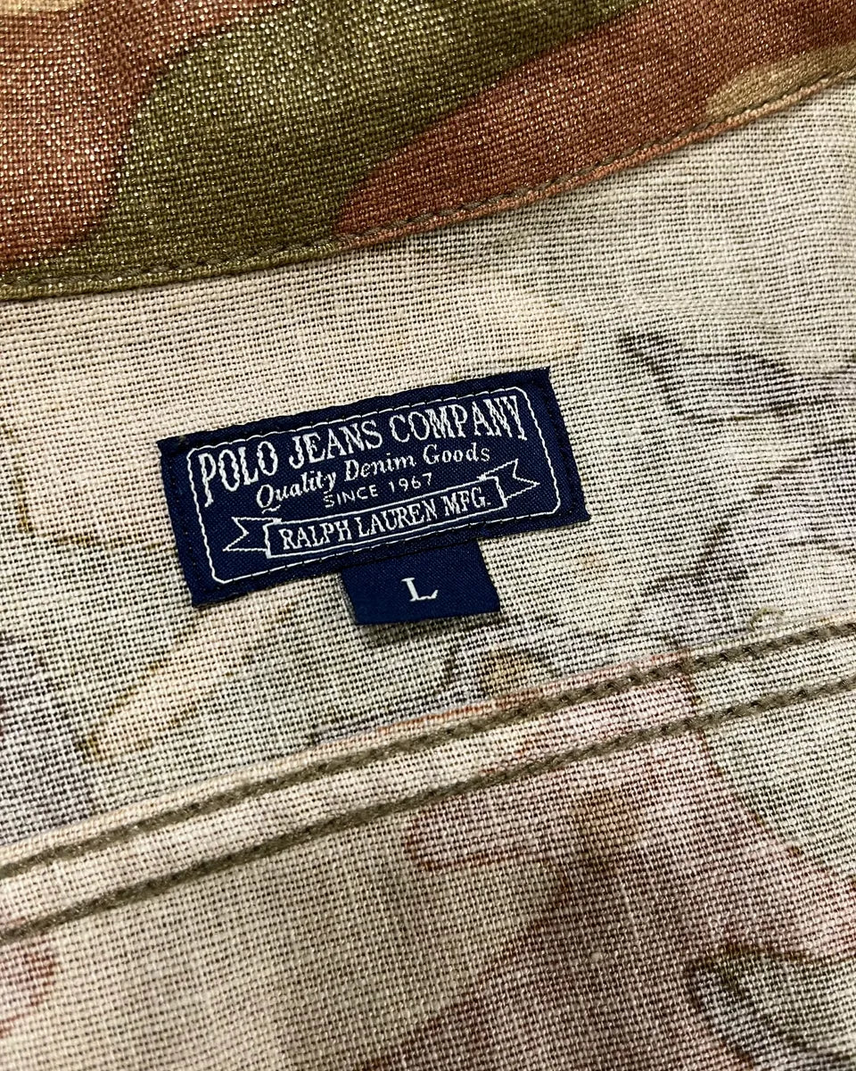 Ralph Lauren Shiny Camo Tucker Jacket bNyfOSi 8