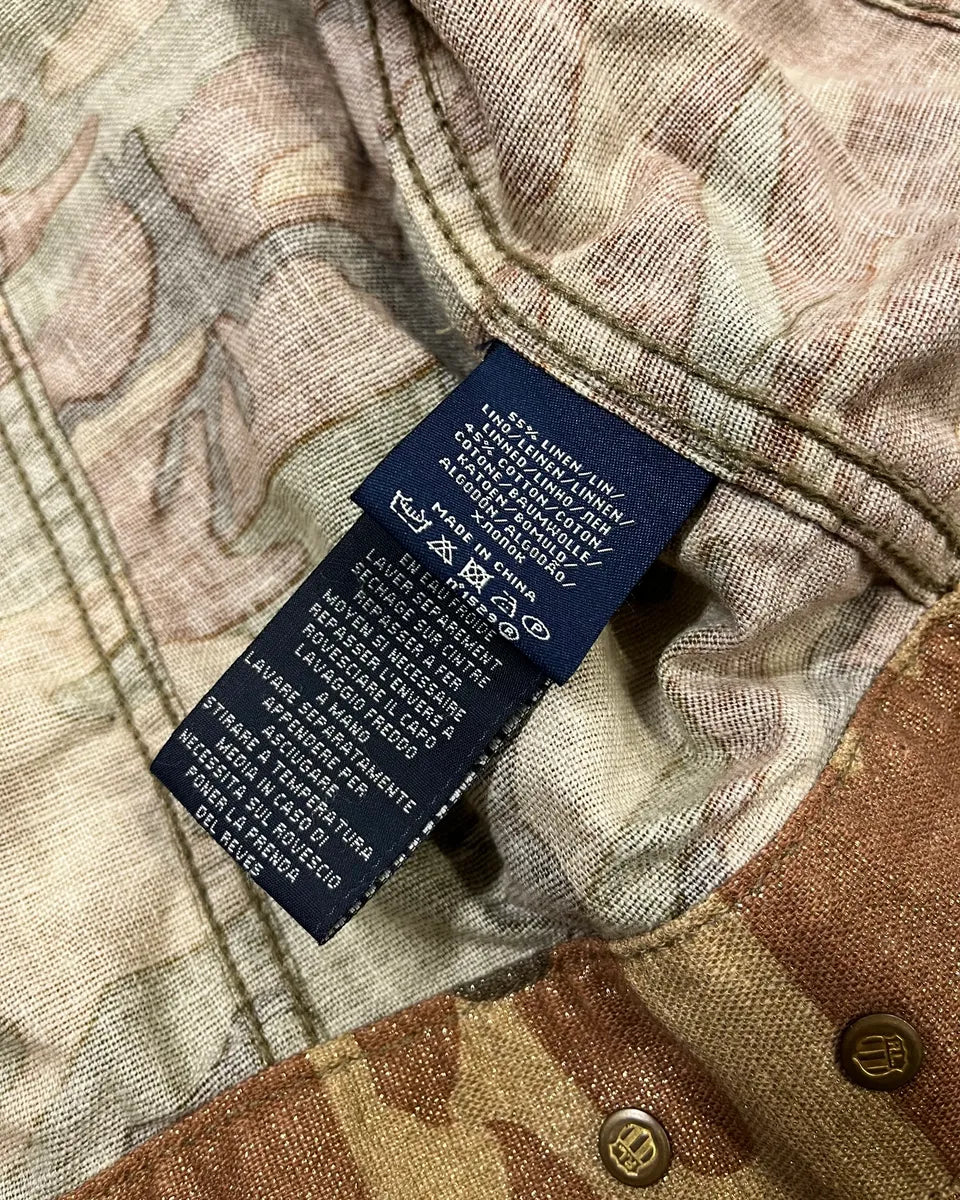 Ralph Lauren Shiny Camo Tucker Jacket bNyfOSi 9