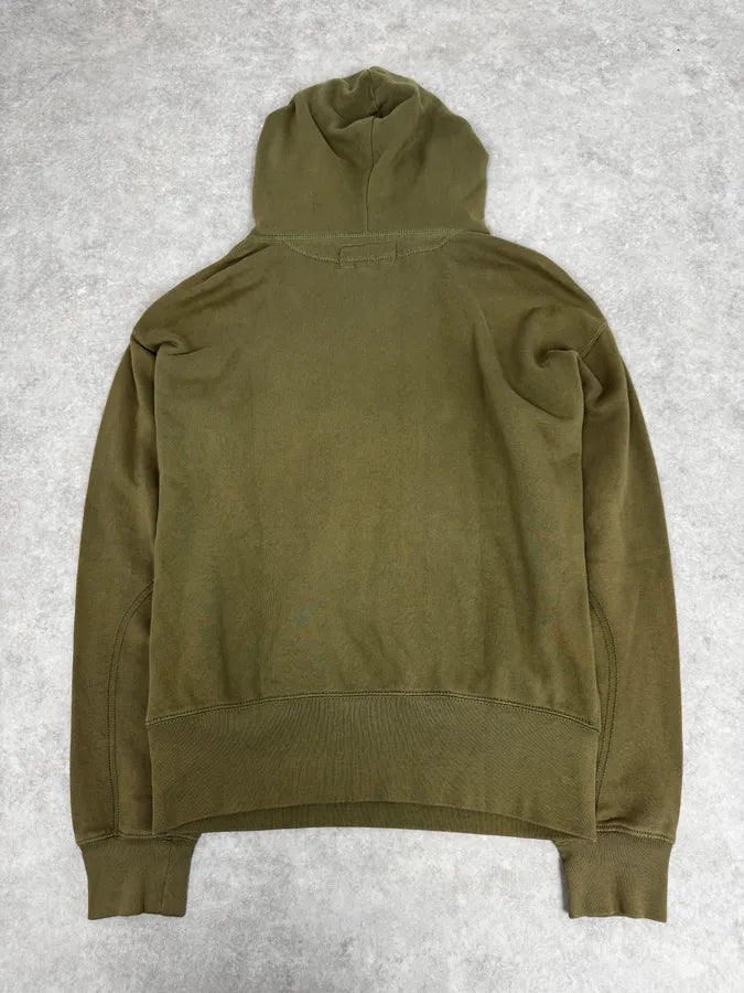 Ralph Lauren USA Flag Faded Green Hoodie GerzgMi 3